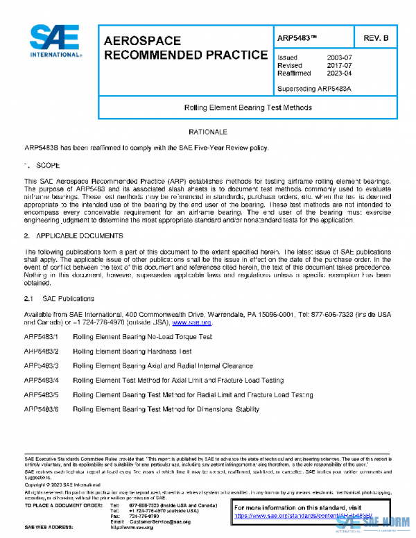 SAE ARP5483B PDF