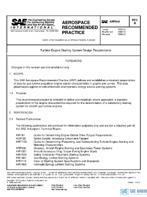 SAE ARP949B PDF
