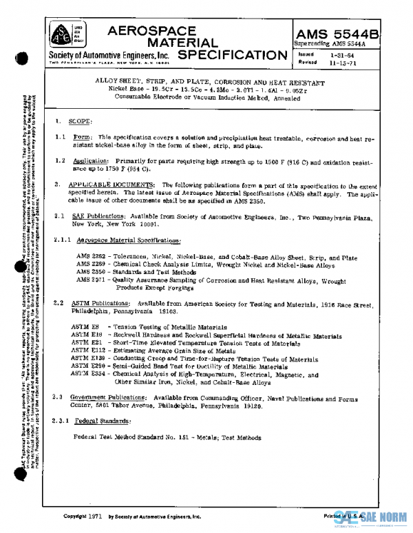 SAE AMS5544B PDF