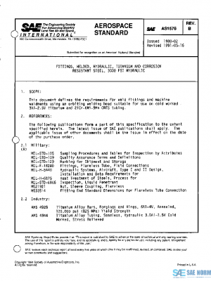 SAE AS1576B PDF