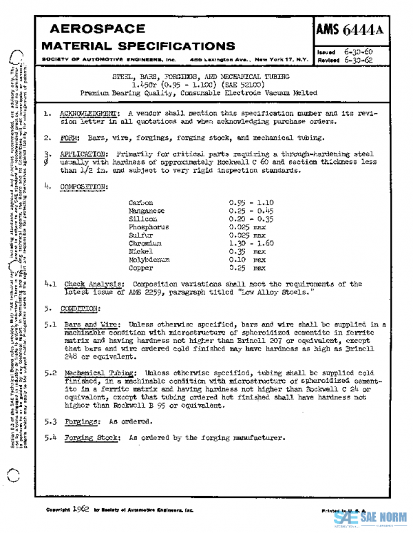 SAE AMS6444A PDF SAE AMS6444A PDF