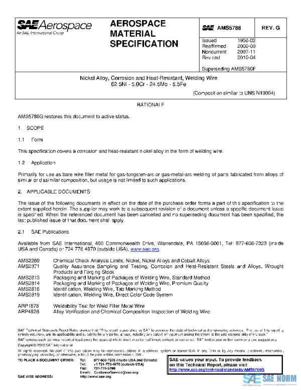 SAE AMS5786G PDF
