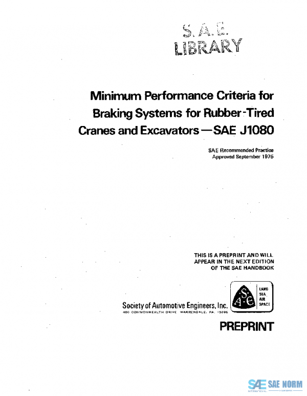 SAE J1080_197509 PDF