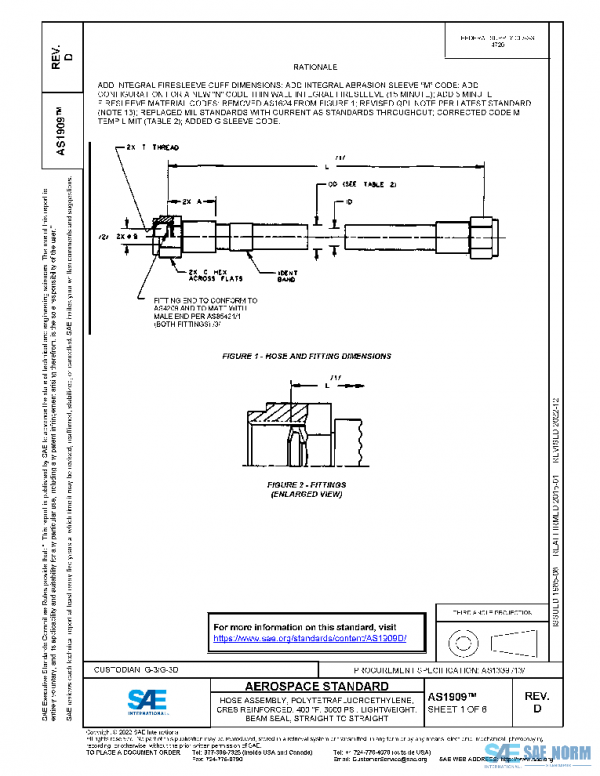 SAE AS1909D PDF SAE AS1909D PDF