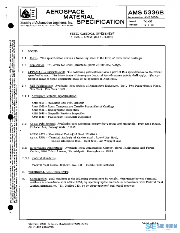 SAE AMS5336B PDF