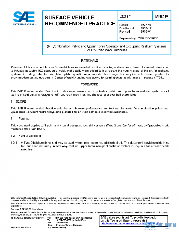 SAE J2292_201601 PDF