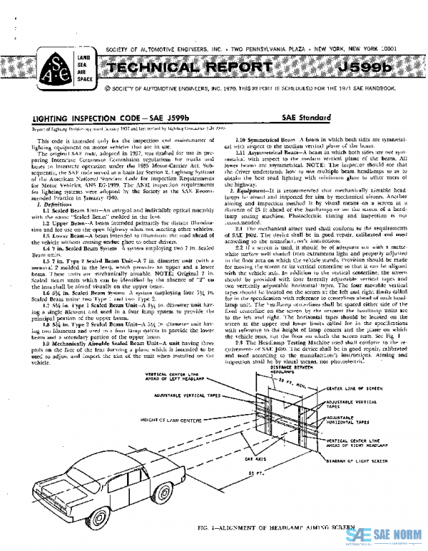 SAE J599B_197007 PDF