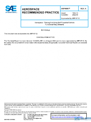 SAE ARP4806A PDF