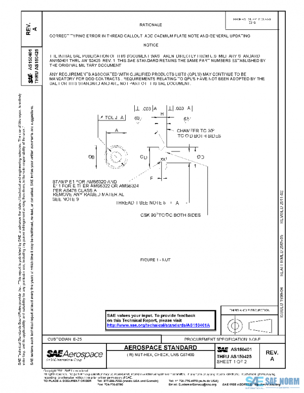 SAE AS150401A PDF