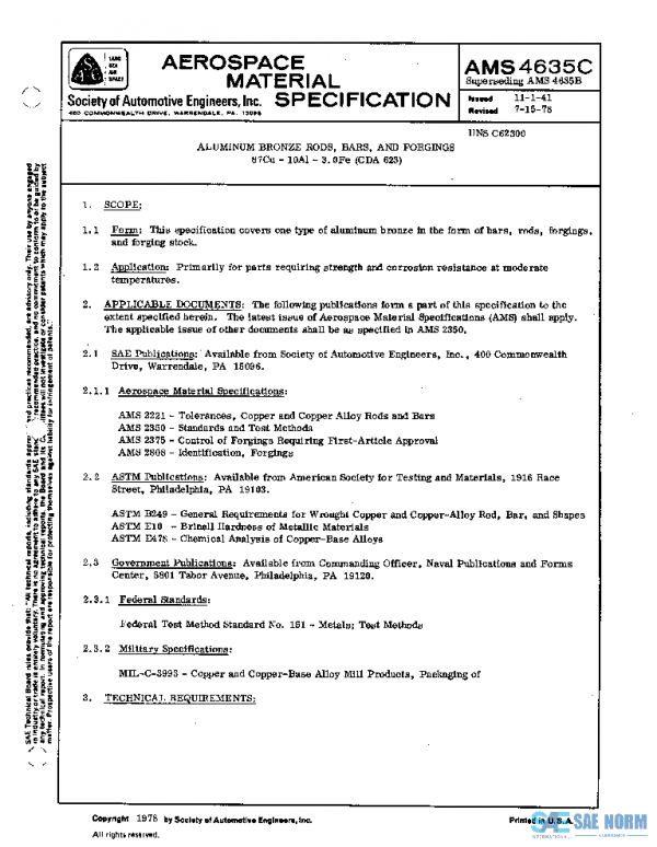 SAE AMS4635C PDF SAE AMS4635C PDF