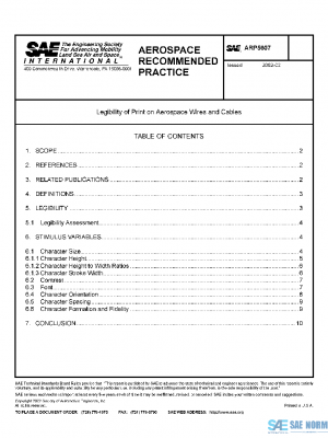 SAE ARP5607 PDF