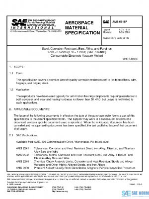 SAE AMS5618F PDF