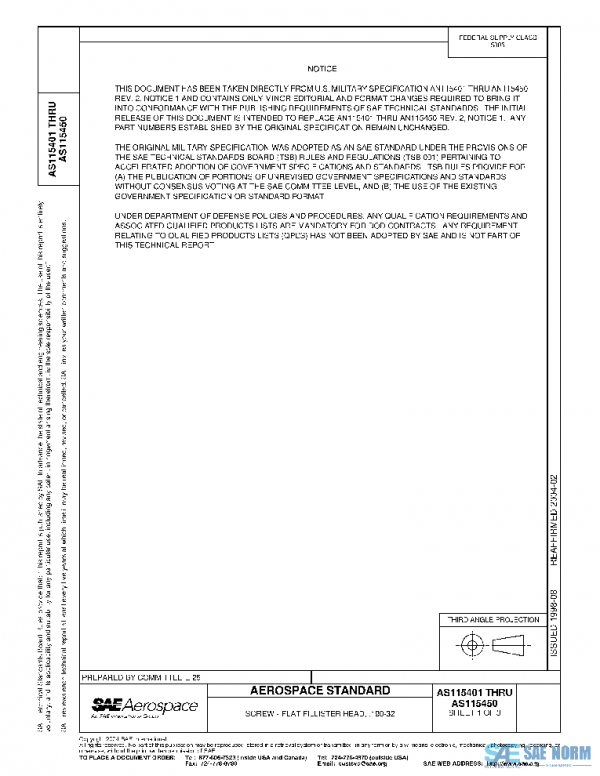 SAE AS115401 PDF