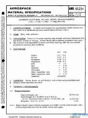 SAE AMS4121C PDF