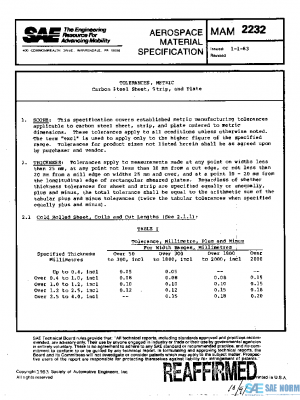 SAE MAM2232 PDF