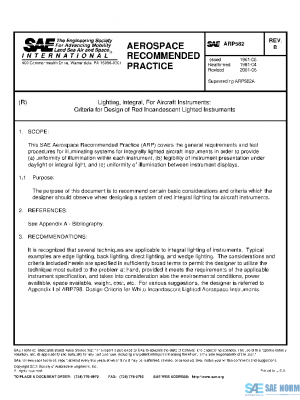 SAE ARP582B PDF