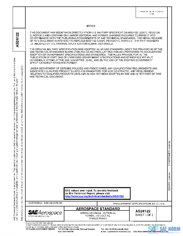 SAE AS24122 PDF