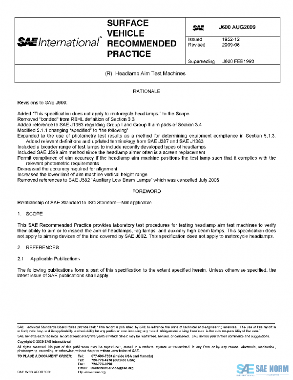 SAE J600_200908 PDF