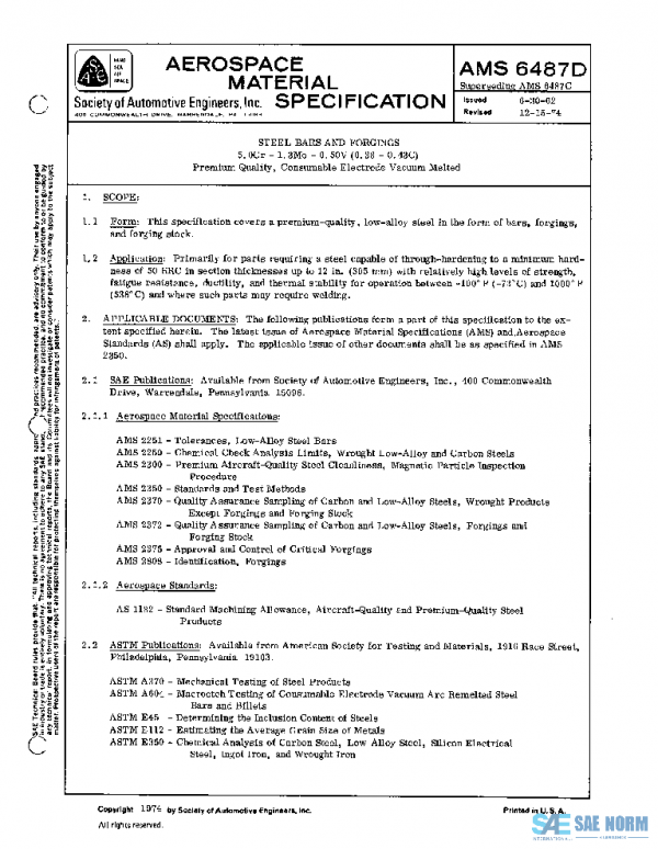 SAE AMS6487D PDF