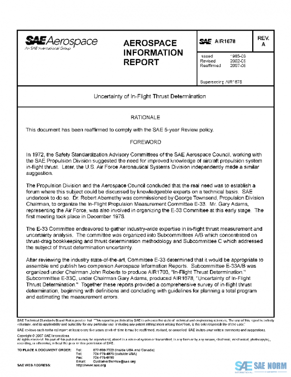SAE AIR1678A PDF