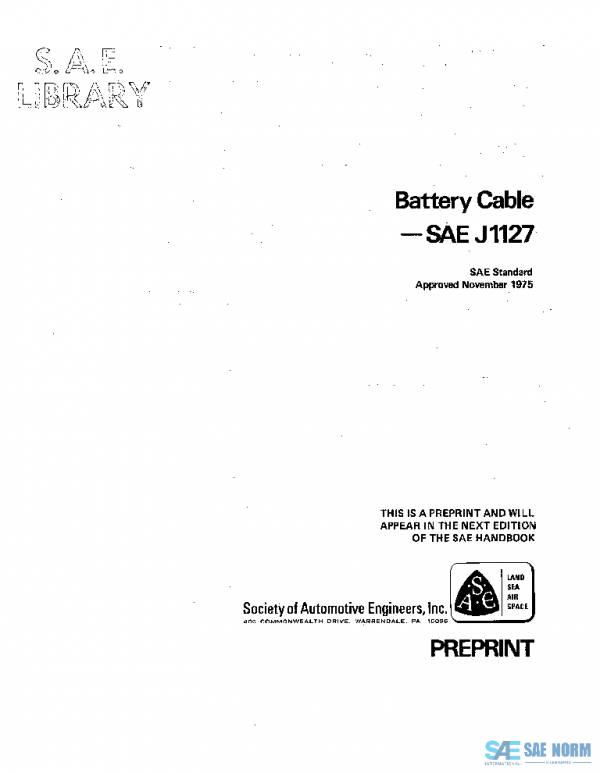 SAE J1127_197511 PDF