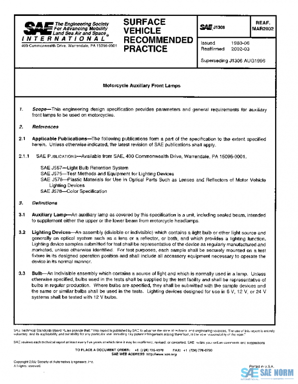 SAE J1306_200203 PDF SAE J1306_200203 PDF