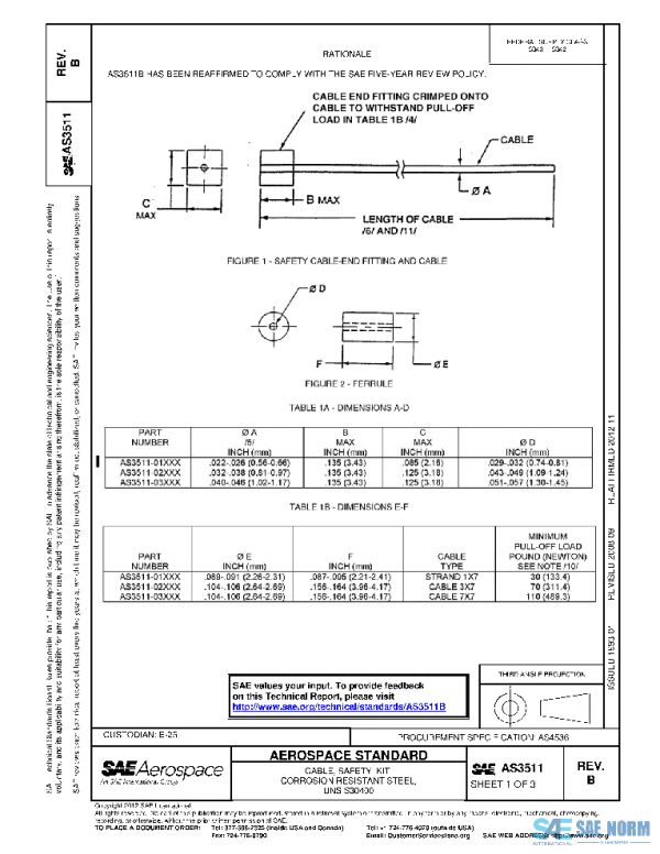SAE AS3511B PDF