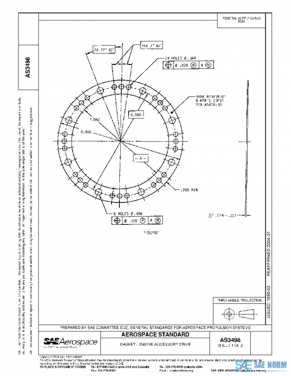 SAE AS3498 PDF SAE AS3498 PDF