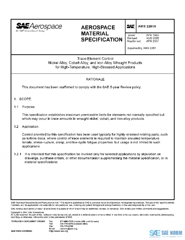 SAE AMS2281A PDF