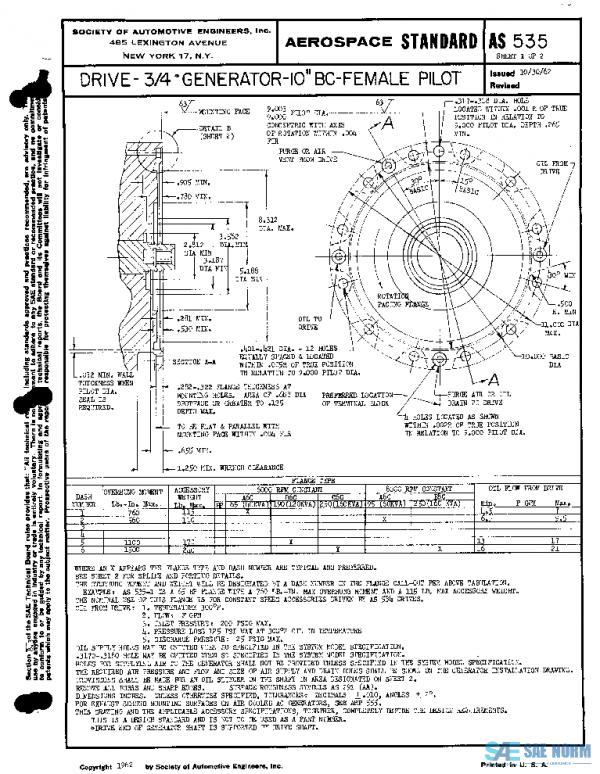 SAE AS535 PDF