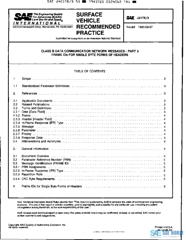 SAE J2178/3_199309 PDF