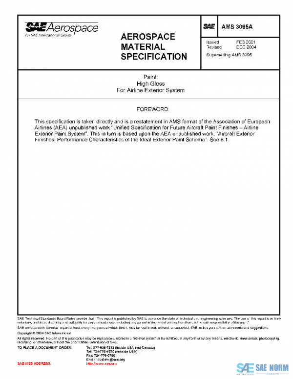 SAE AMS3095A PDF