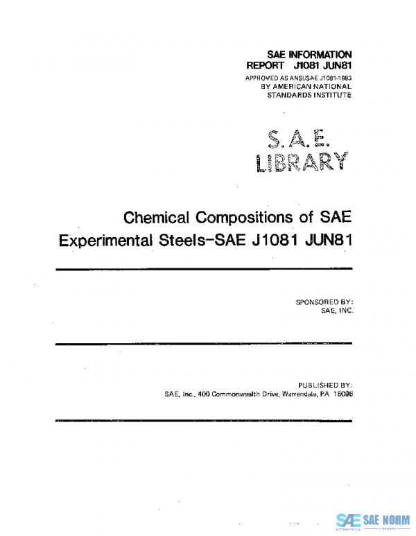 SAE J1081_198106 PDF