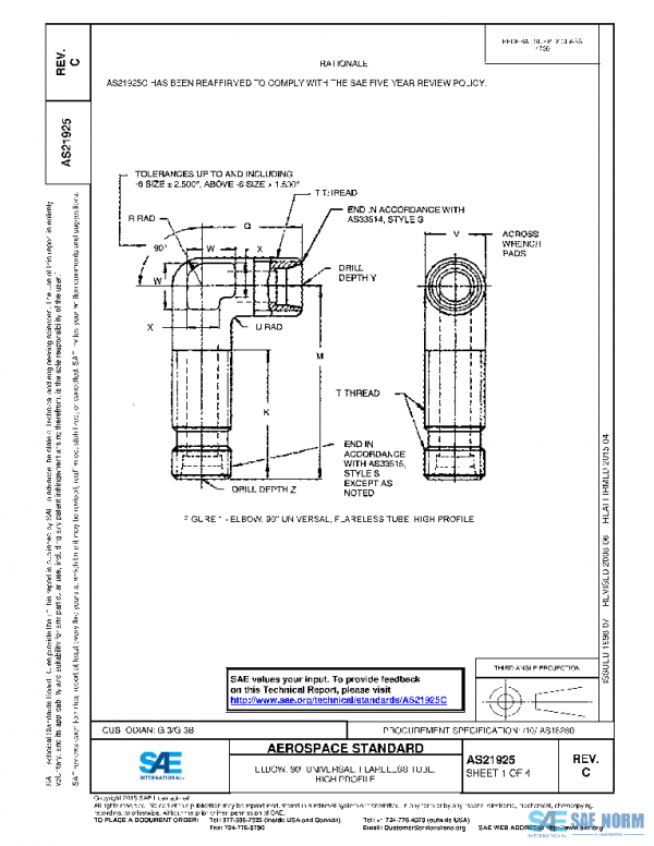 SAE AS21925C PDF