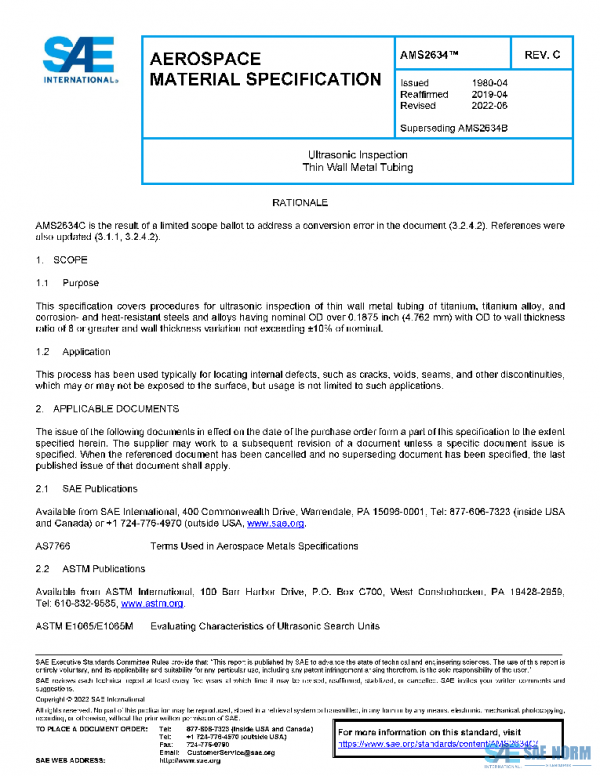 SAE AMS2634C PDF