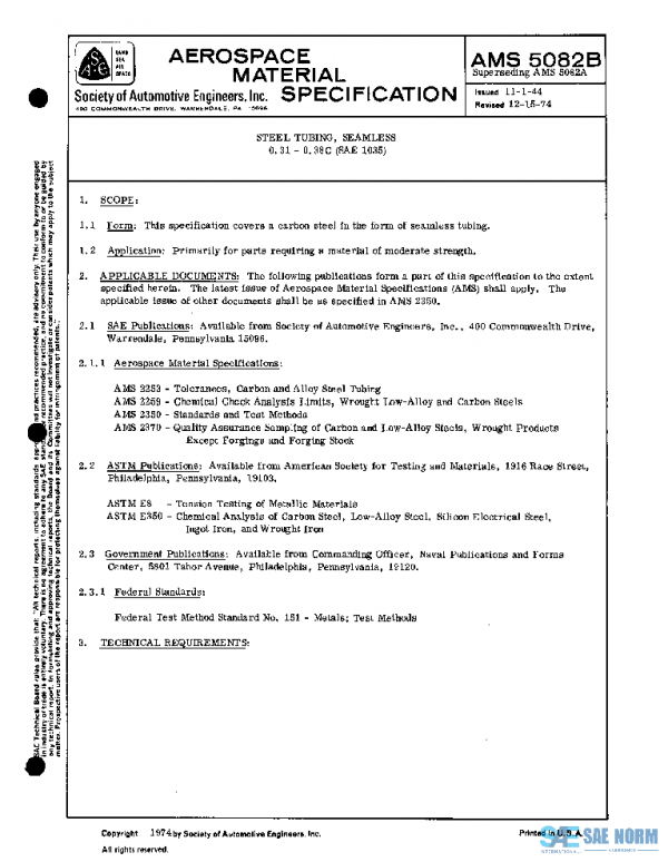 SAE AMS5082B PDF