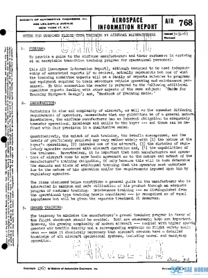 SAE AIR768 PDF