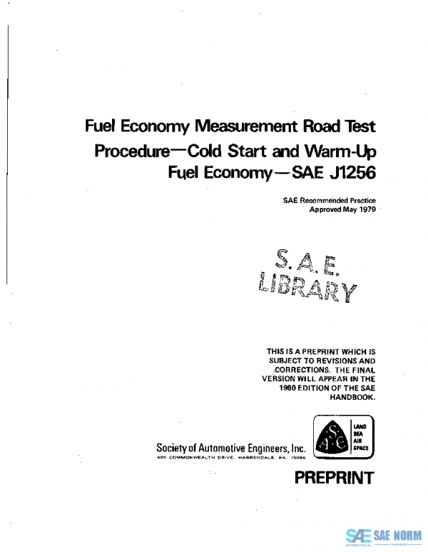 SAE J1256_197905 PDF