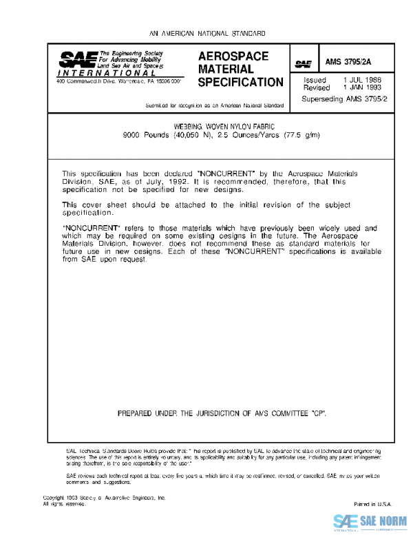 SAE AMS3795/2A PDF
