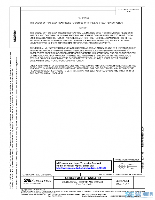 SAE AS27684 PDF