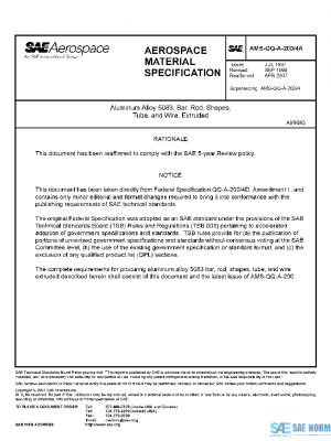 SAE AMSQQA200/4A PDF