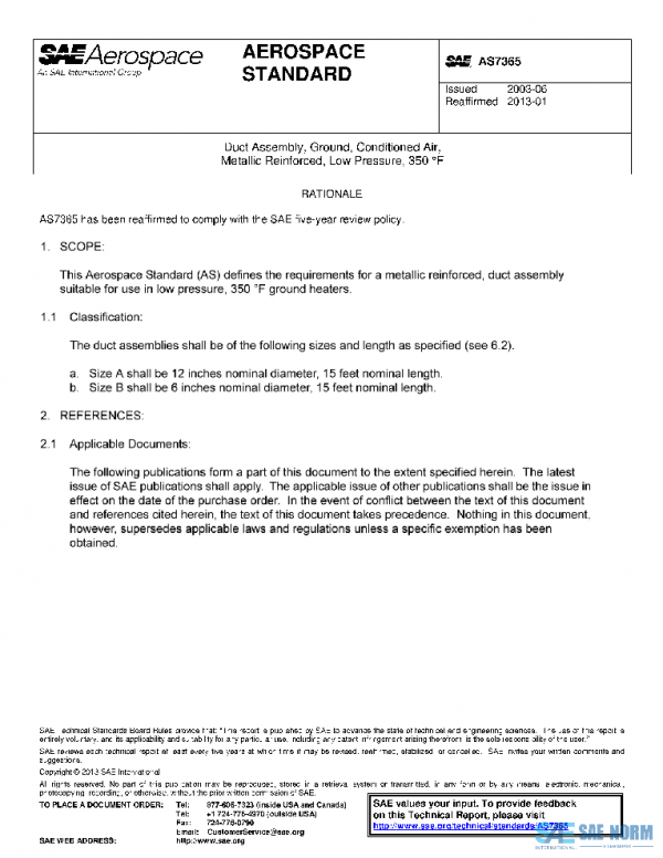 SAE AS7365 PDF