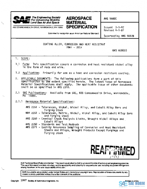 SAE AMS5682C PDF