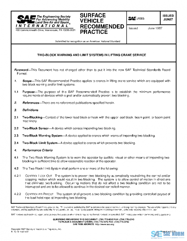 SAE J1305_198706 PDF