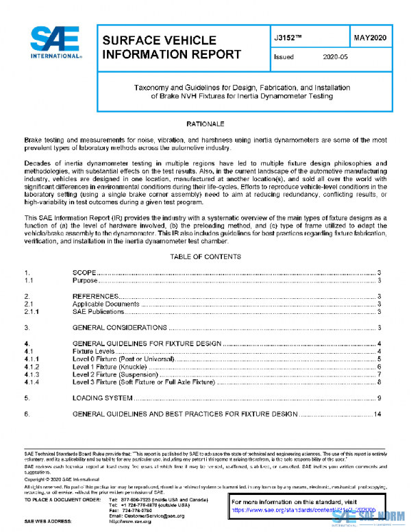 SAE J3152_202005 PDF SAE J3152_202005 PDF