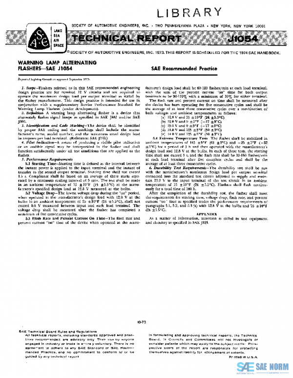 SAE J1054_197309 PDF