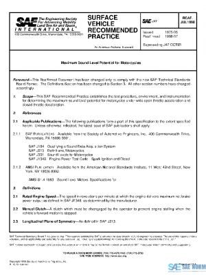 SAE J47_199807 PDF