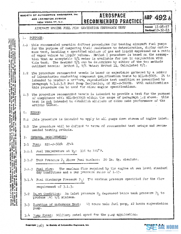 SAE ARP492A PDF