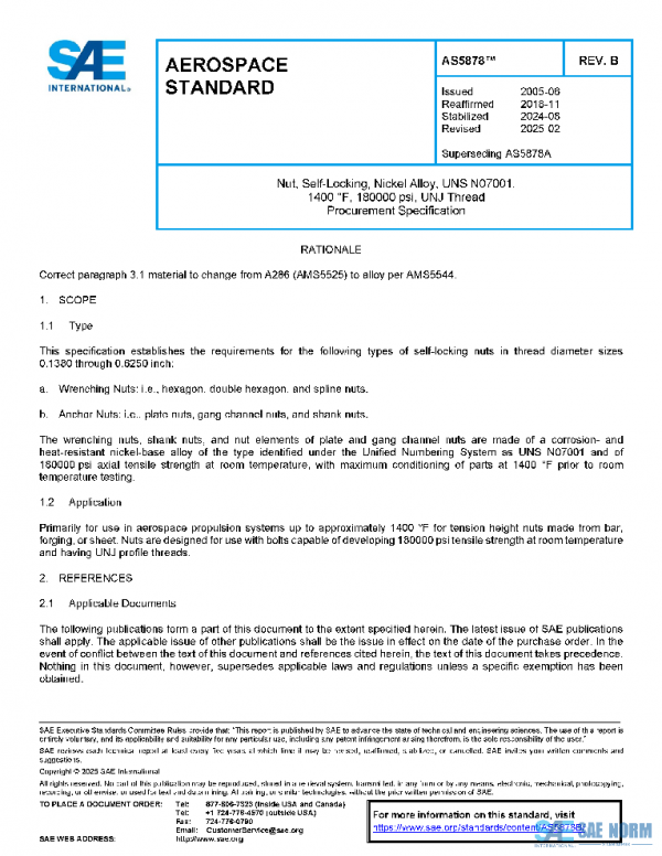 SAE AS5878B PDF