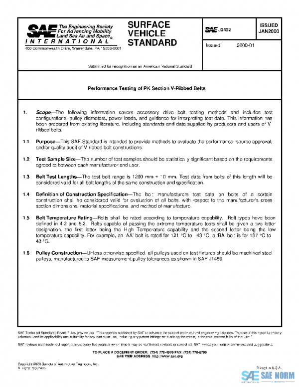 SAE J2432_200001 PDF